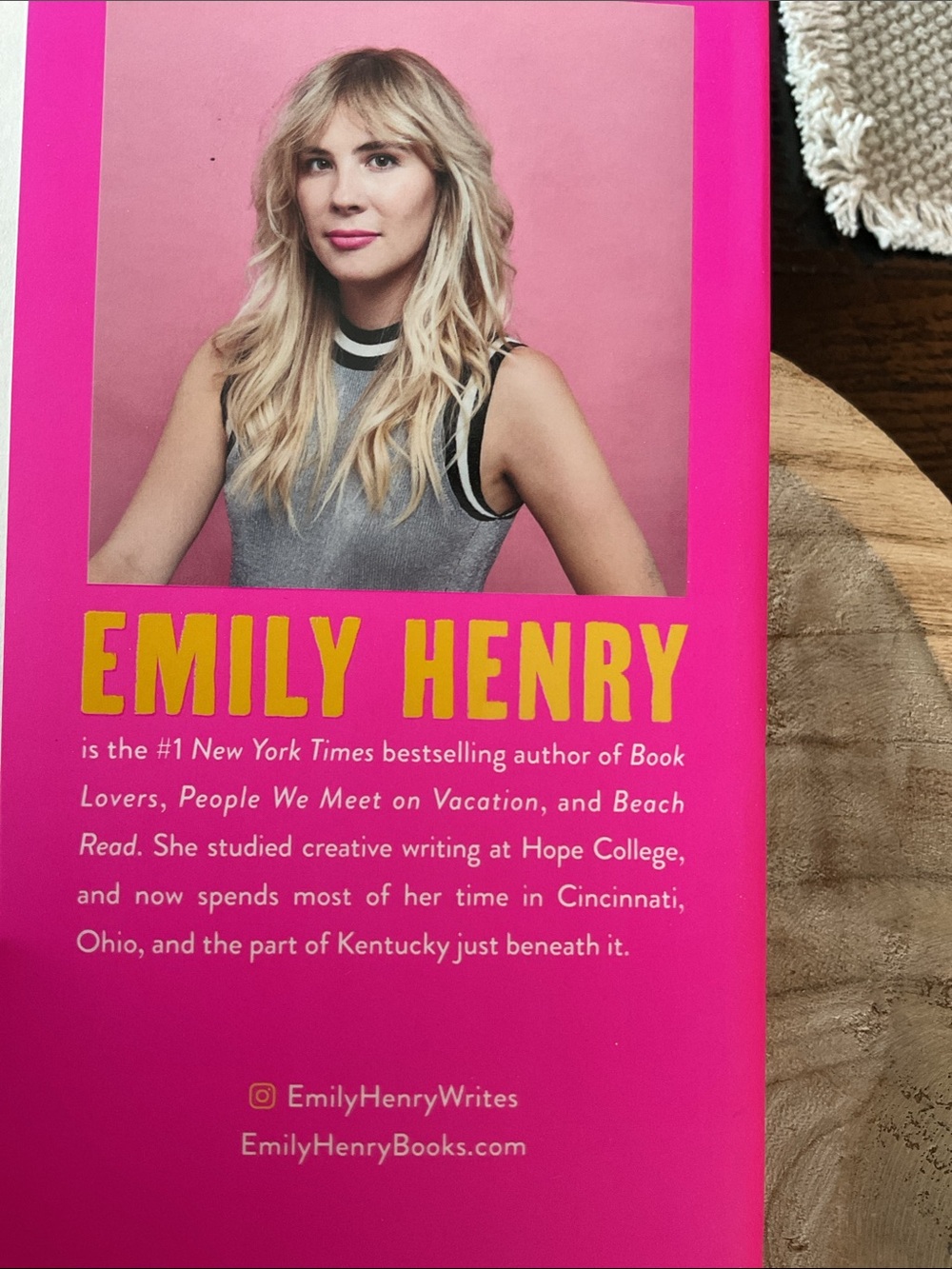 Happy Place Hardcover By Emily Henry - Picture 10 of 11
